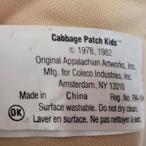 Cabbage Patch Kid CPK 1986 Red Hair Blue 1 Tooth Eyes Needs TLC Cleaning - Picture 7 of 16